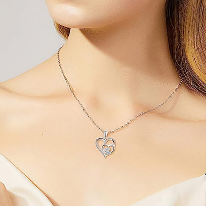 Sweet Heart Cat Claw Necklace