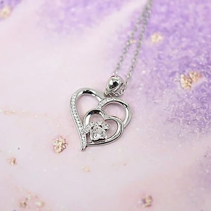 Sweet Heart Cat Claw Necklace