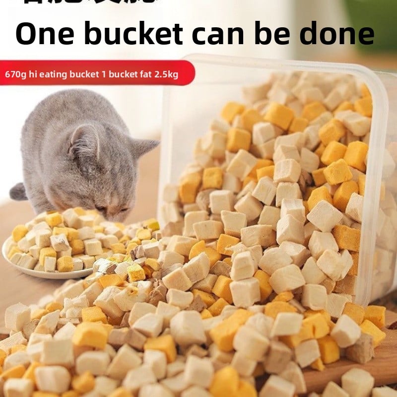 Froze-dried cat treats