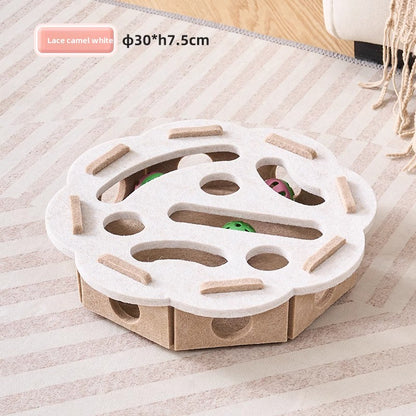 Cat Toys for Entertaining Cats, Self-Entertainment Gadget for Pets