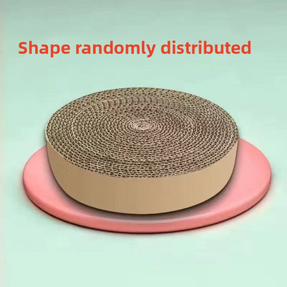 Vertical cat scratching board, wear-resistant and does not shed shavings